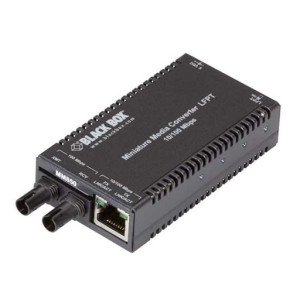 Black Box LHC040A-R4 Fast Ethernet to Multimode Fiber Media Converter, 850nm, 2km, ST